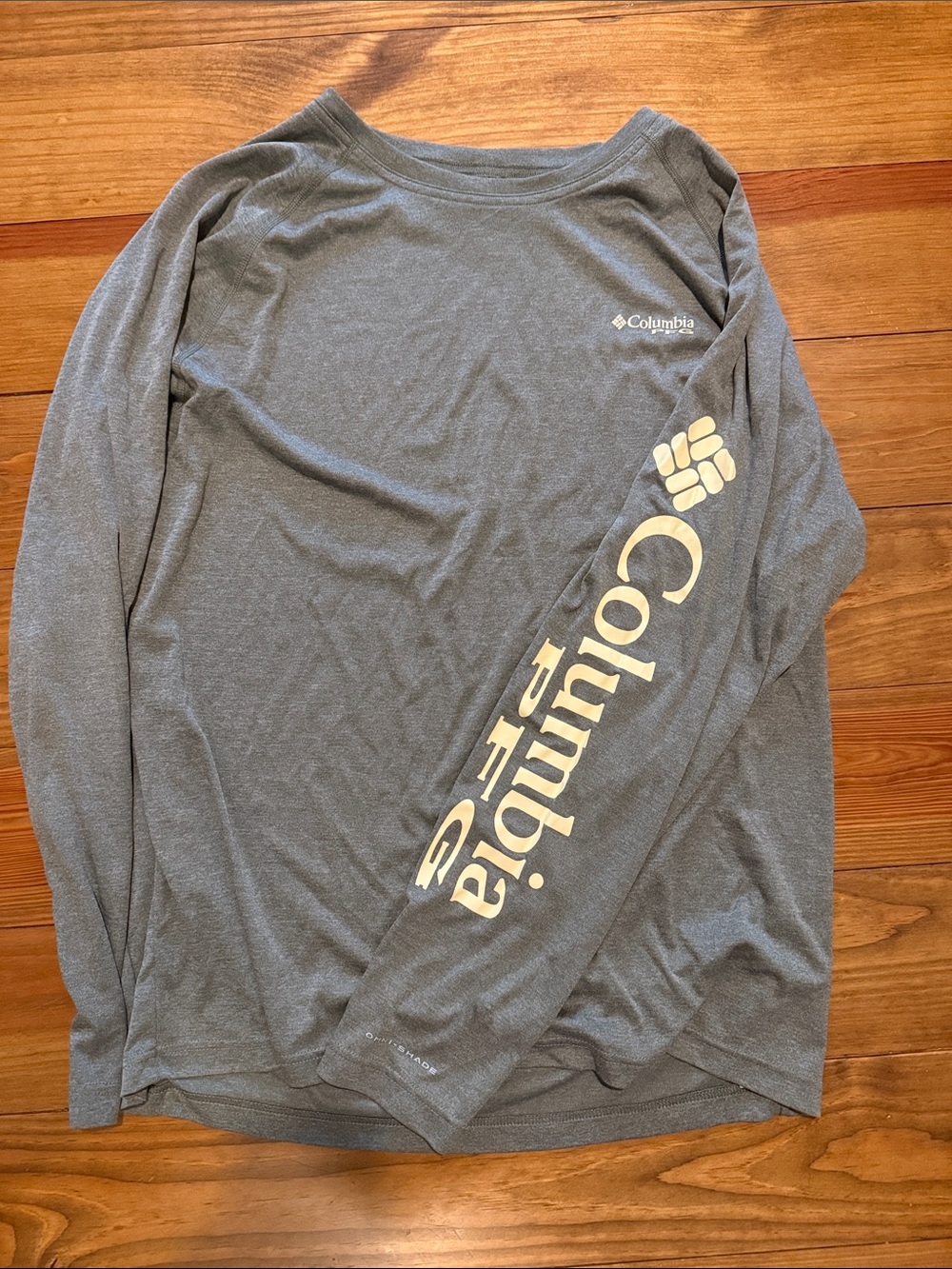 Sz XL Columbia Men's Long Sleeve Performance Shirt - Gray